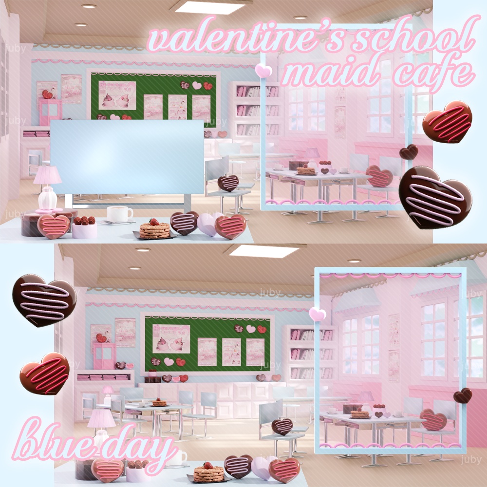➳❤︎{valentine's school maid cafe}❤︎