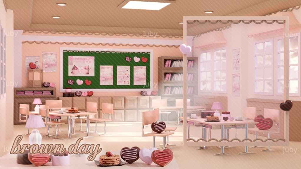 ➳❤︎{valentine's school maid cafe}❤︎