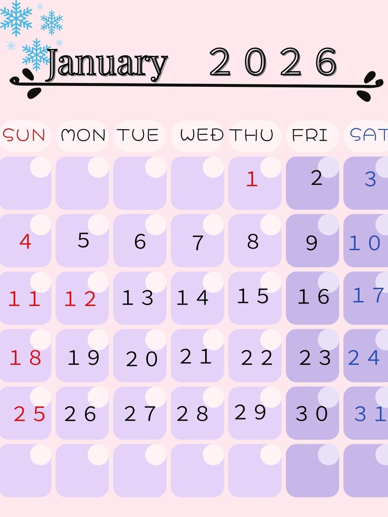 2026年版デジタルプランナー・ウィークリー&マンスリー