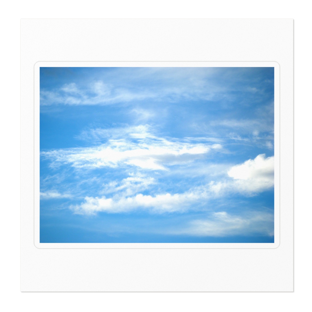 空1 ステッカー ホワイト