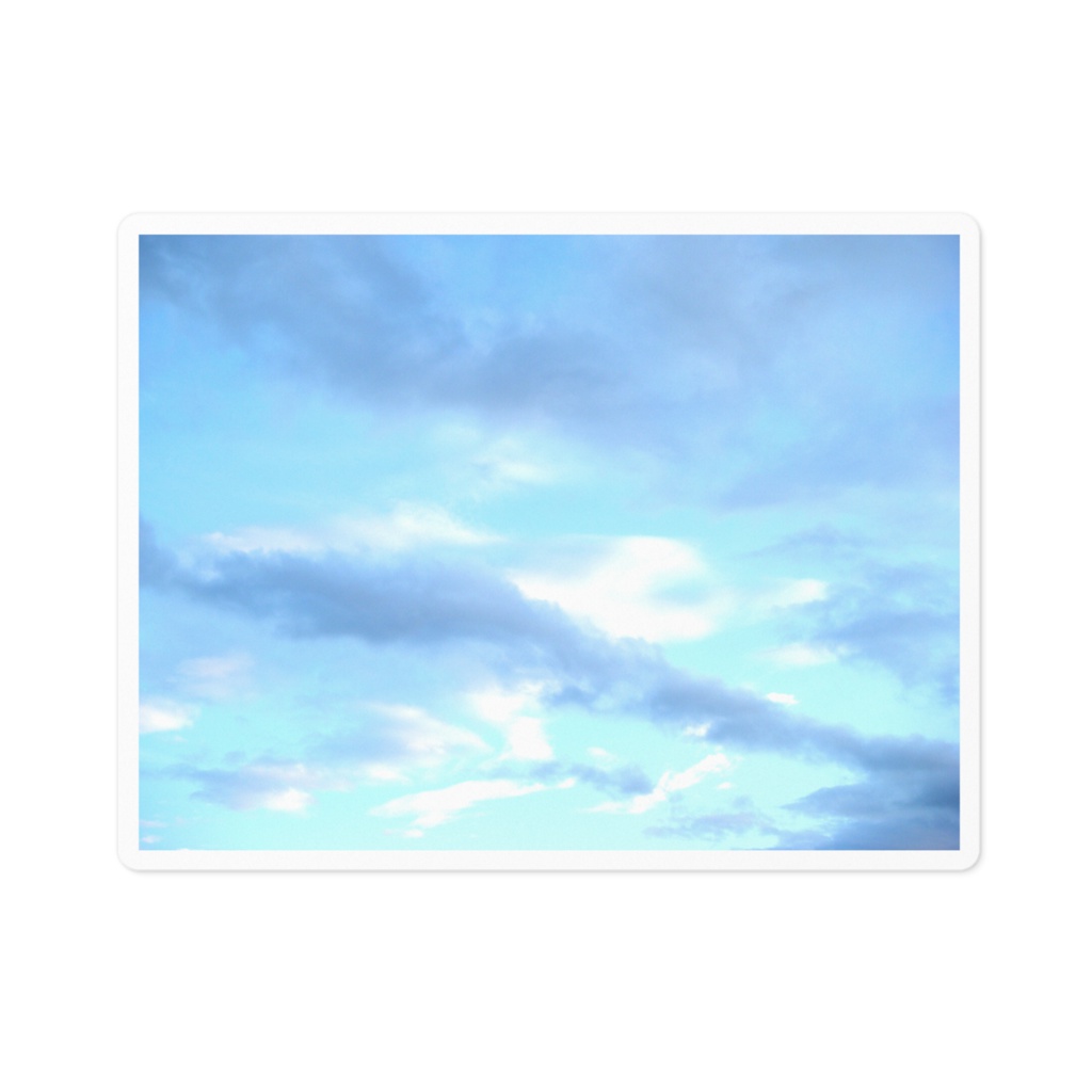 空F1045　ステッカー　ホワイト