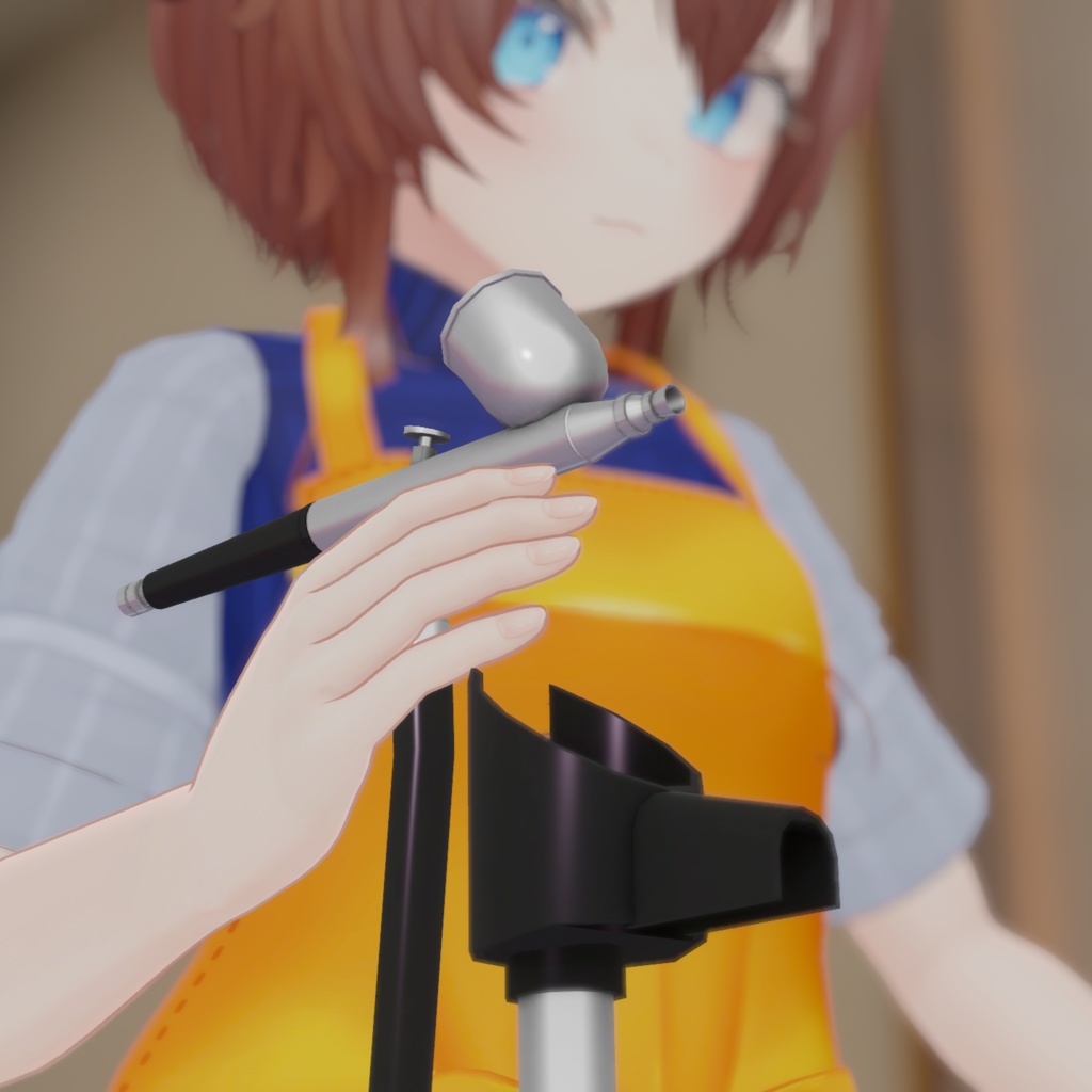 エアブラシ&エアコンプレッサー【VRChat用】
