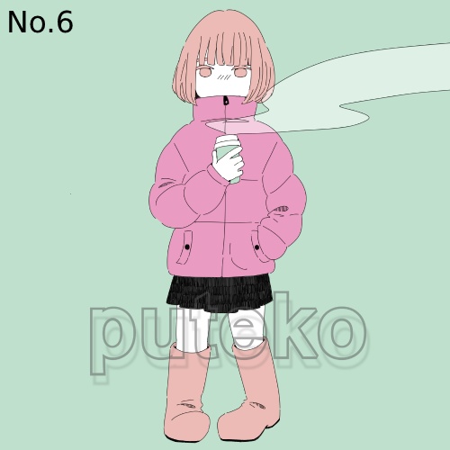 完成済みアイコンイラストNo.1〜8