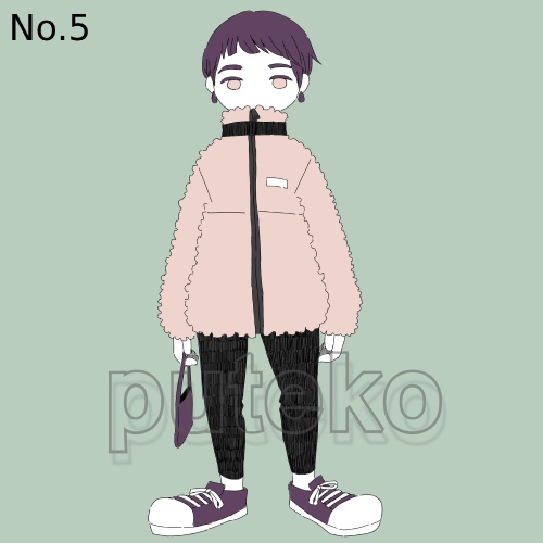 完成済みアイコンイラストNo.1〜8