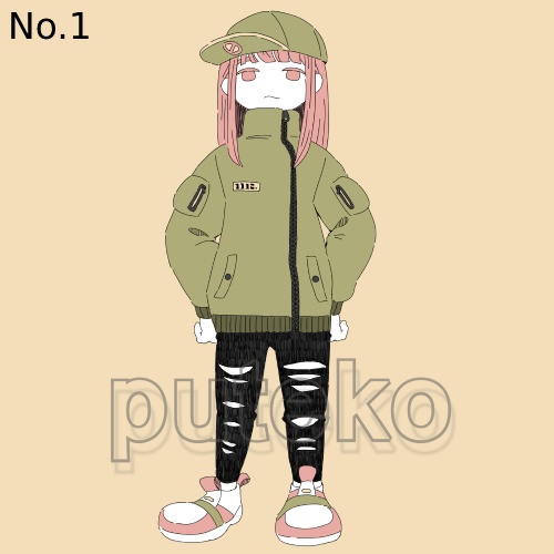 完成済みアイコンイラストNo.1〜8