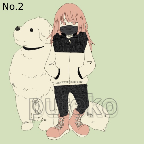 完成済みアイコンイラストNo.1〜8