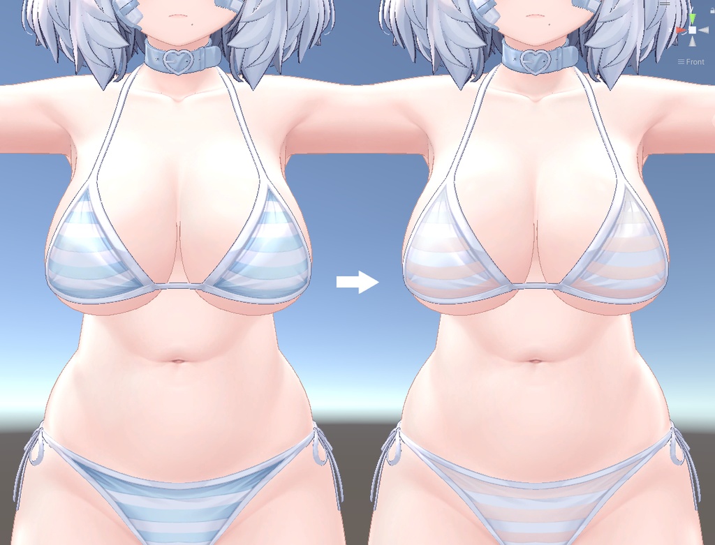 【クマリ専用】下着透けアルファマスク