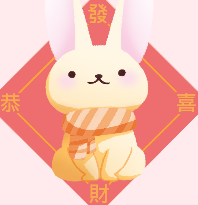 【Live2D】【VTubeStudio】New Year Rabbit_新年兔兔