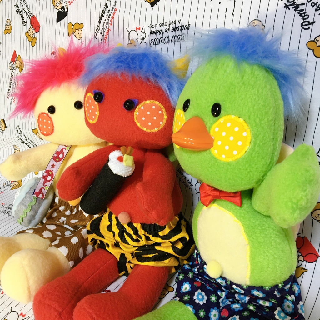 子鬼ちゃんぬいぐるみ(受注販売)