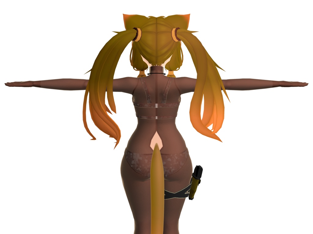 「ムルカ」用ボディストッキング風スキンテクスチャ