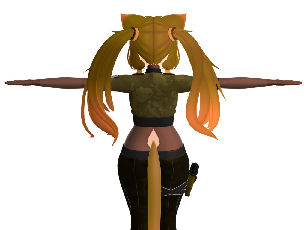 「ムルカ」用ボディストッキング風スキンテクスチャ