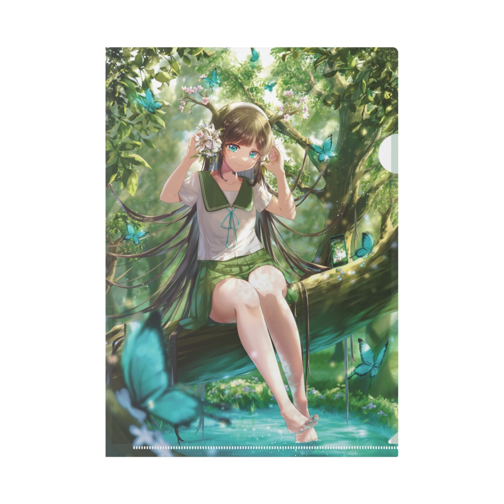 翠緑の音色💚クリアファイル