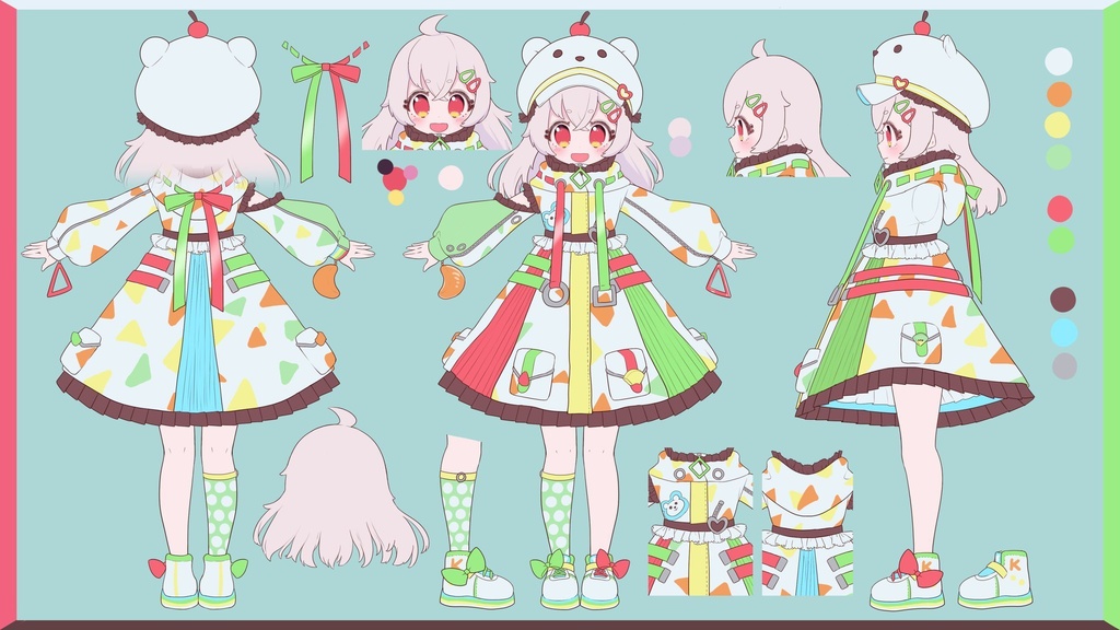 【オリジナルイラスト集】Satsuma Sweets