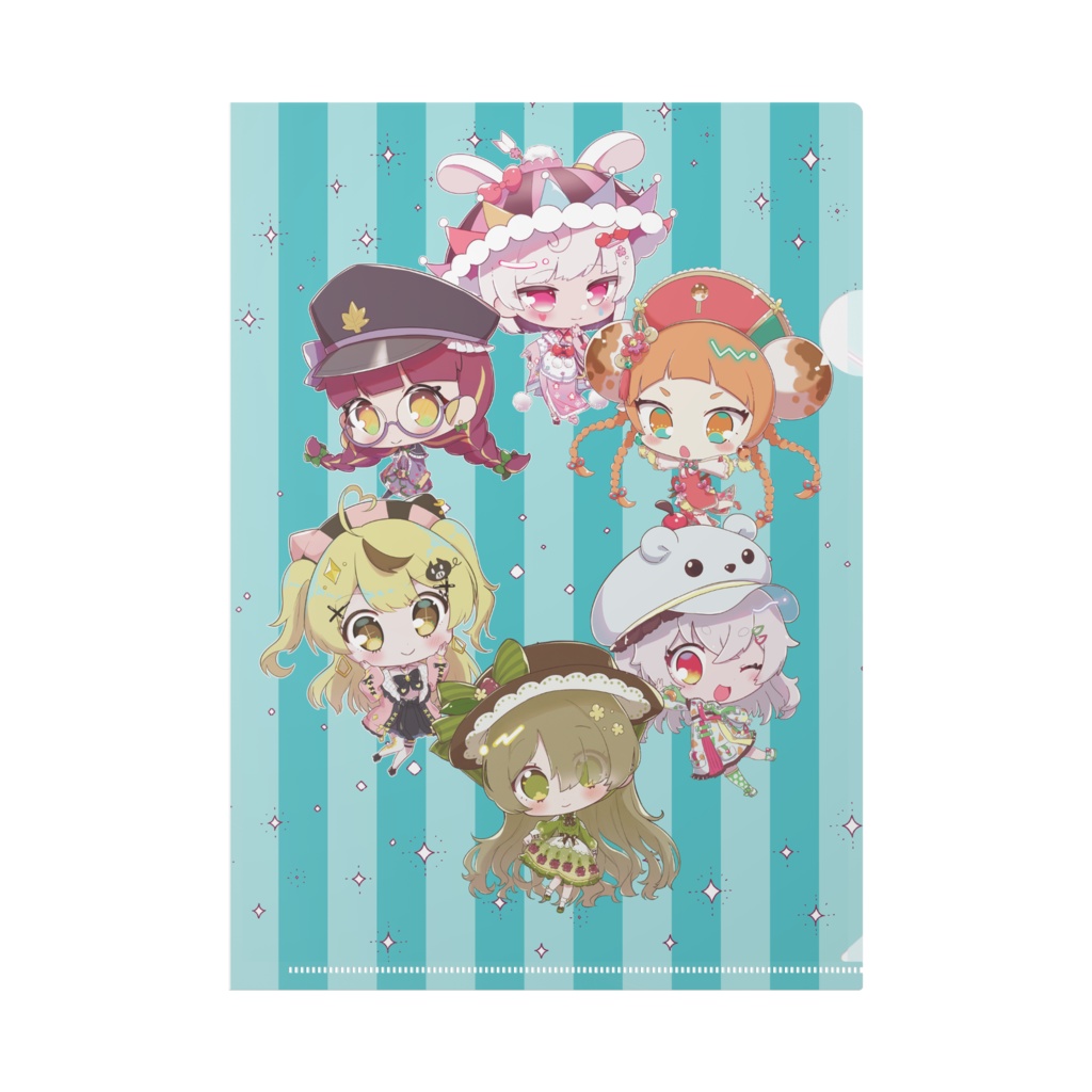 オリジナルキャラクター 「Satsuma Sweets」クリアファイル