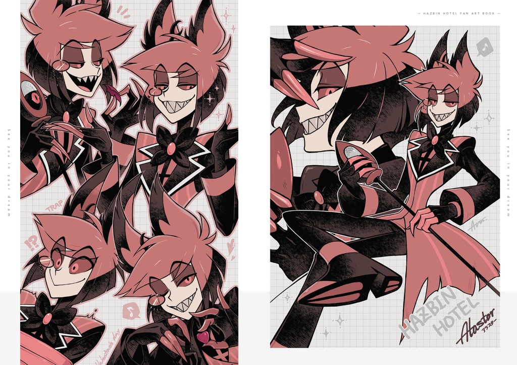 ハズビンホテル アラスター マット バレンタイン Hazbin Hotel