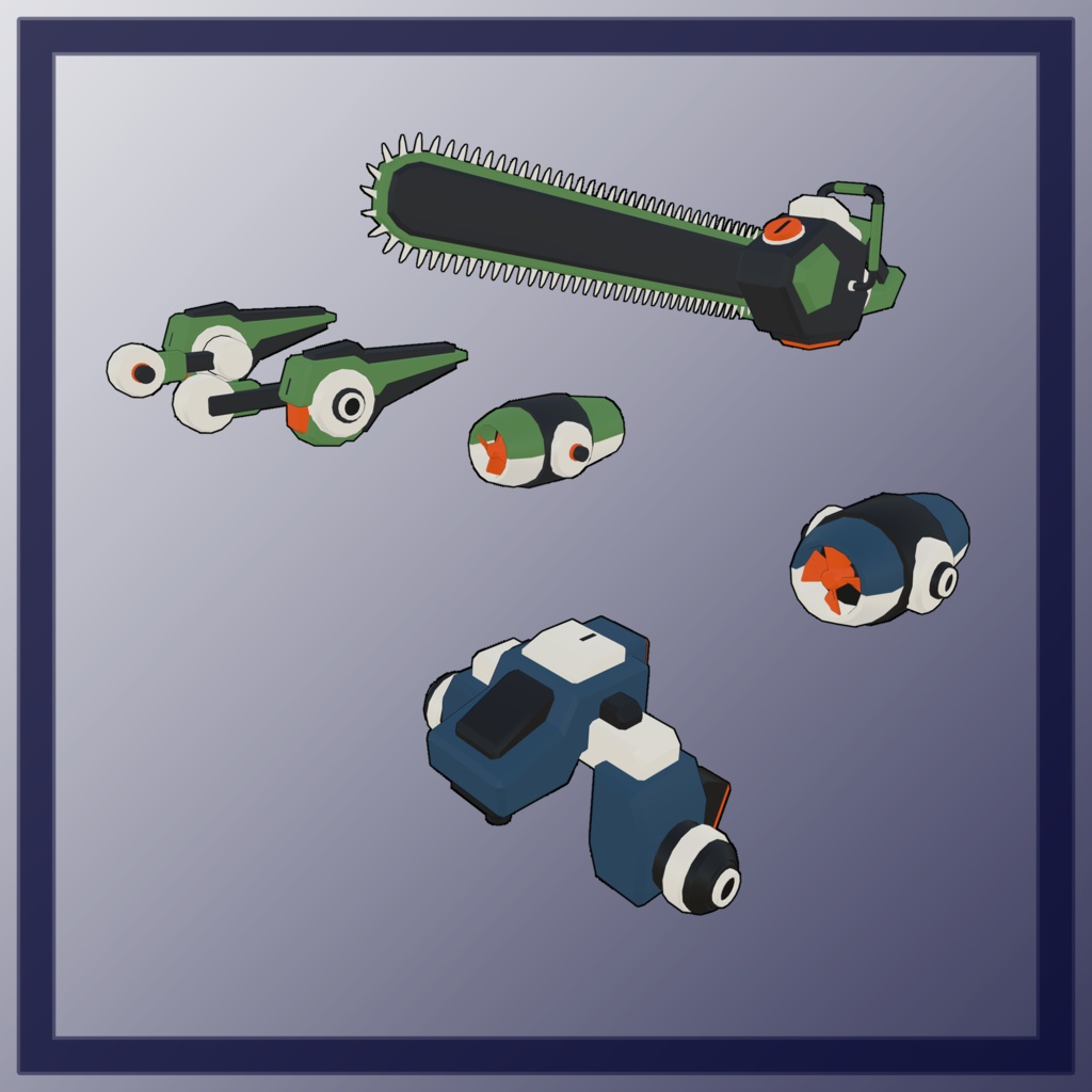 10式改 叢雨ちゃん 3Dモデル(VRChat向け)