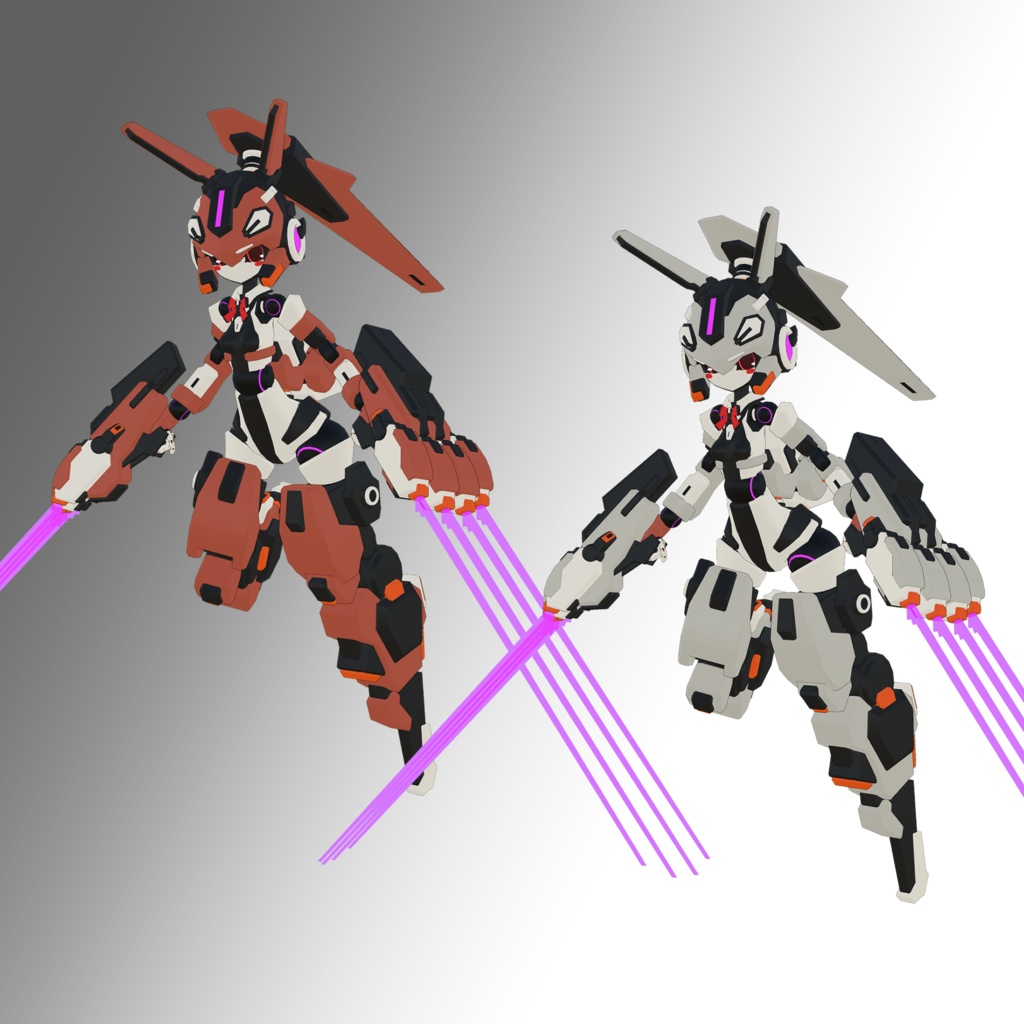 17式追風ちゃん3Dモデル(VRChat向け)