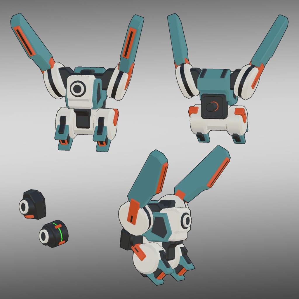 3式バックパック (VRChat向け)