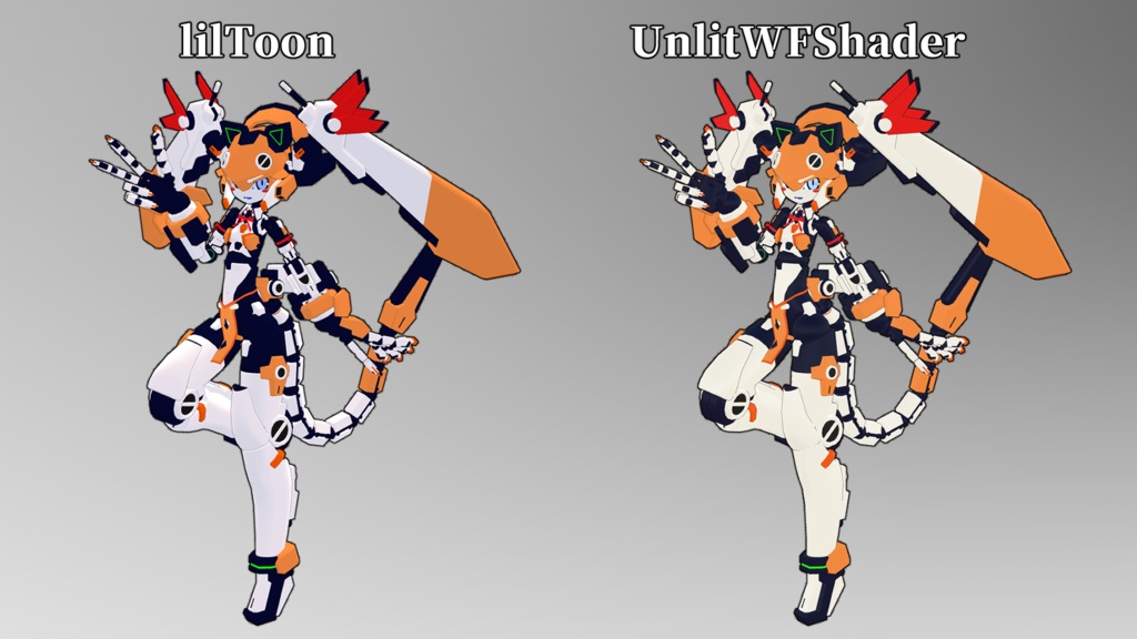 21式暁ちゃん3Dモデル (VRChat向け)