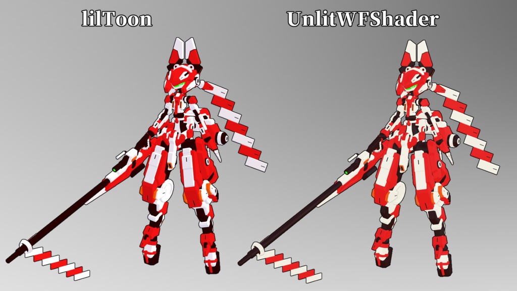 ビットガール3号ちゃん3Dモデル(VRChat向け)