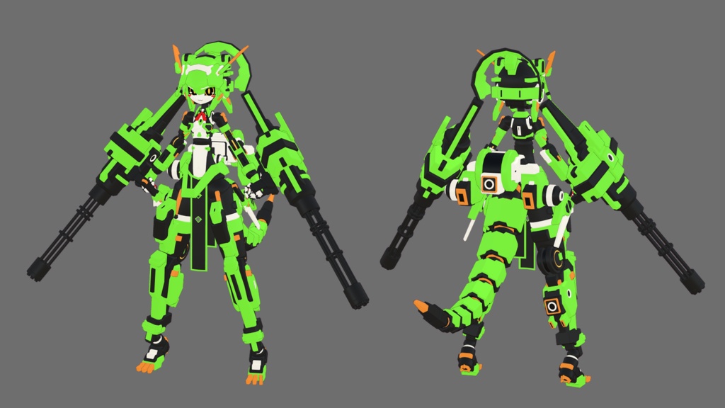 23式曙ちゃん3Dモデル(VRChat向け)