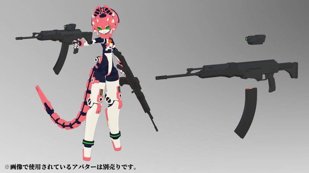 KAR-3 +ハンドサイン(VRChat向け)