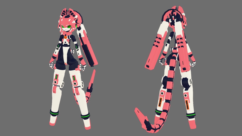 24式 陽炎ちゃん 3Dモデル(VRChat向け)