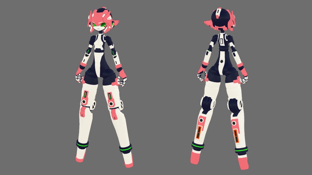 24式 陽炎ちゃん 3Dモデル(VRChat向け)