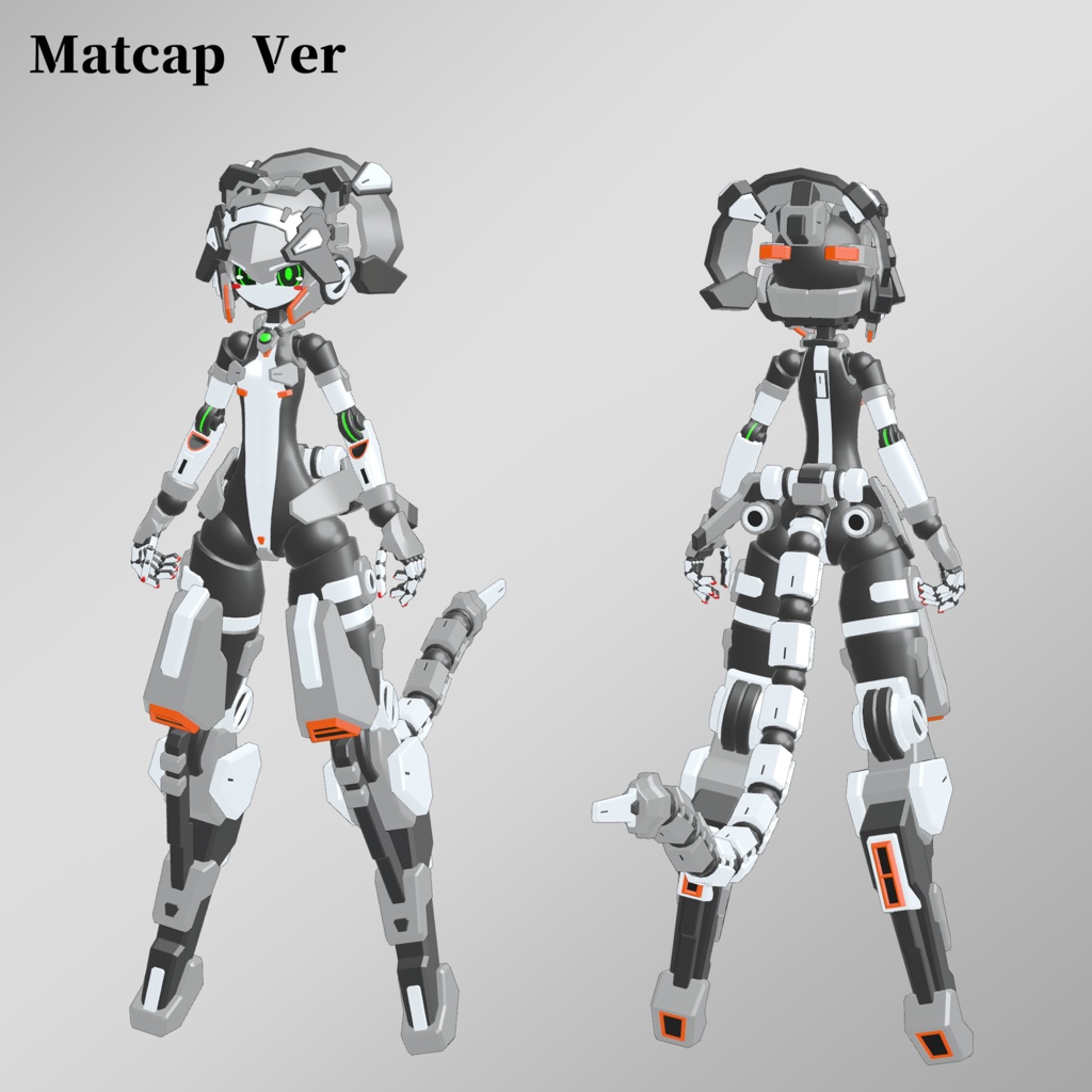 25式有明ちゃん3Dモデル (VRChat向け)