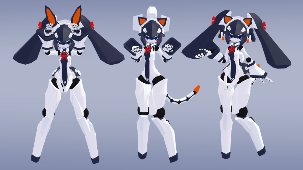 1式改 睦月ちゃん改 3Dモデル (VRChat向け)