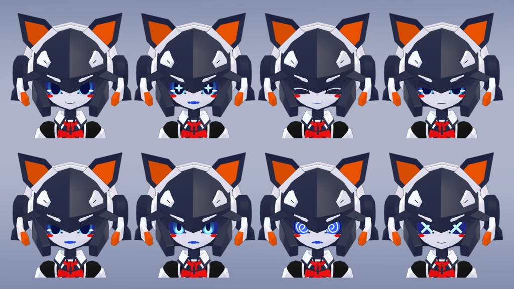 1式改 睦月ちゃん改 3Dモデル (VRChat向け)