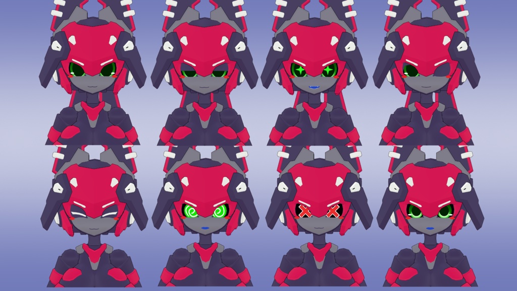 26式 東雲ちゃん 3Dモデル(VRChat向け)