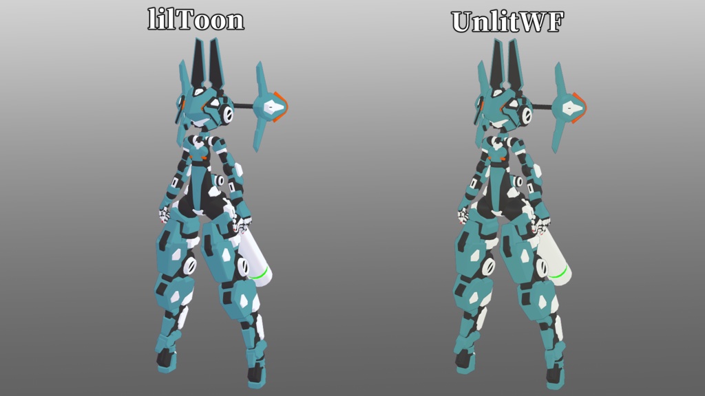 ビットガール4号ちゃん 3Dモデル (VRChat向け)