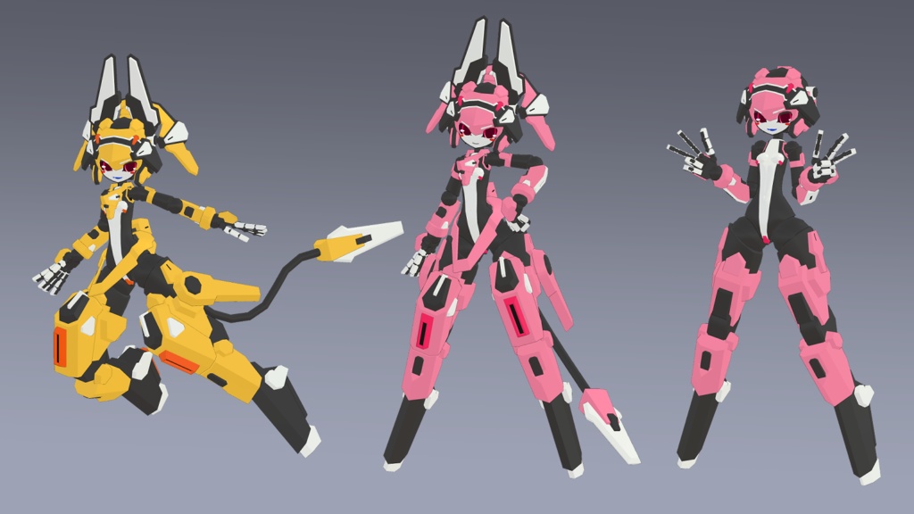 番外 島風ちゃん 3Dモデル (VRChat向け)