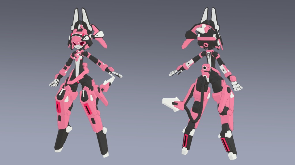 番外 島風ちゃん 3Dモデル (VRChat向け)