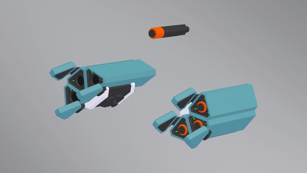 2式ミサイルコンテナ (VRChat向け)