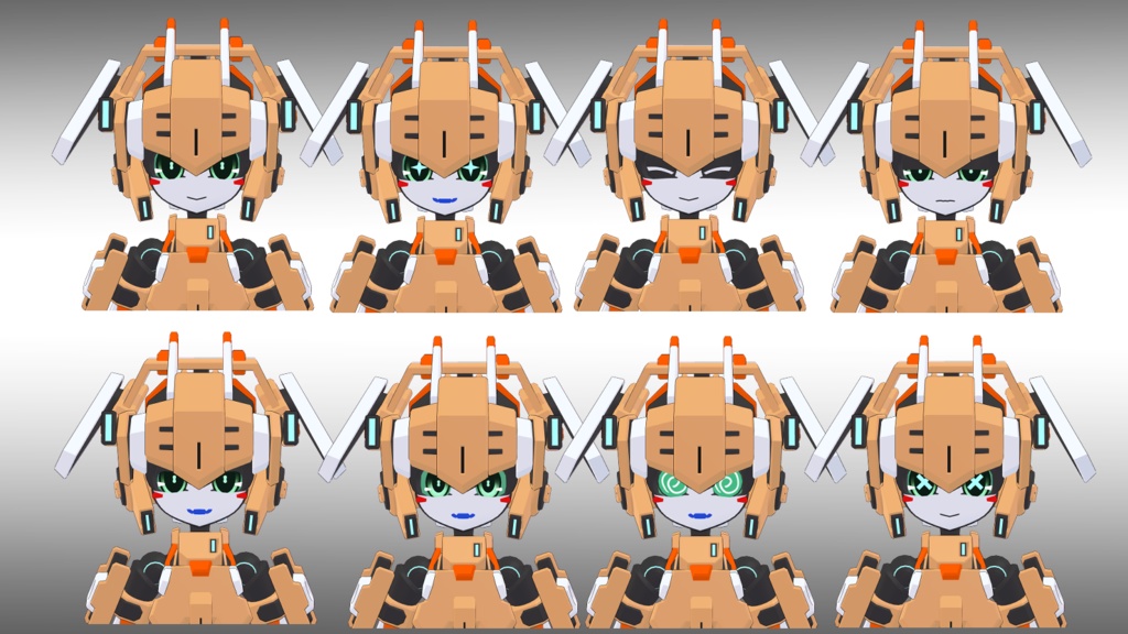 31式 浜波ちゃん 3Dモデル(VRChat向け)