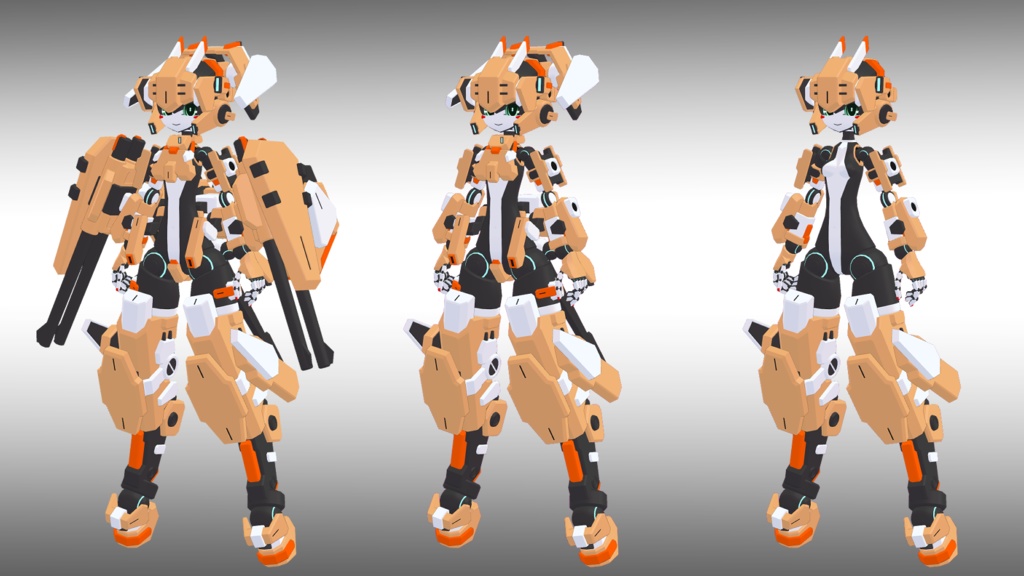 31式 浜波ちゃん 3Dモデル(VRChat向け)