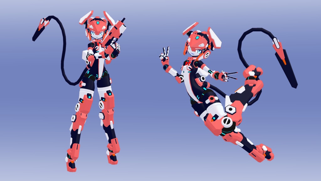 36式 敷波ちゃん 3Dモデル(VRChat向け)