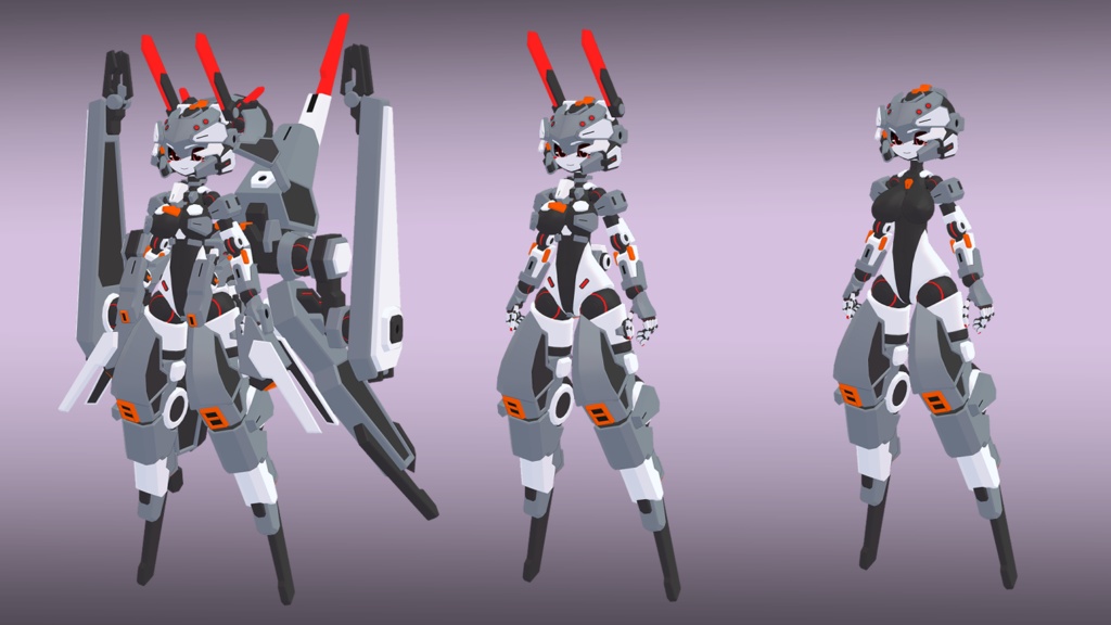 32式 南雲ちゃん 3Dモデル (VRChat向け)