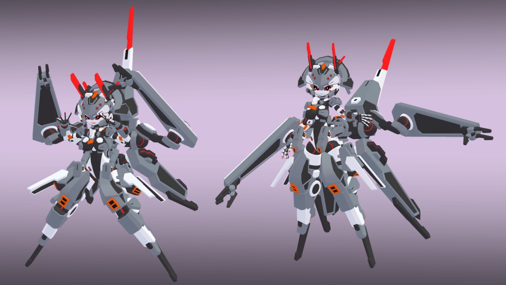 32式 南雲ちゃん 3Dモデル (VRChat向け)