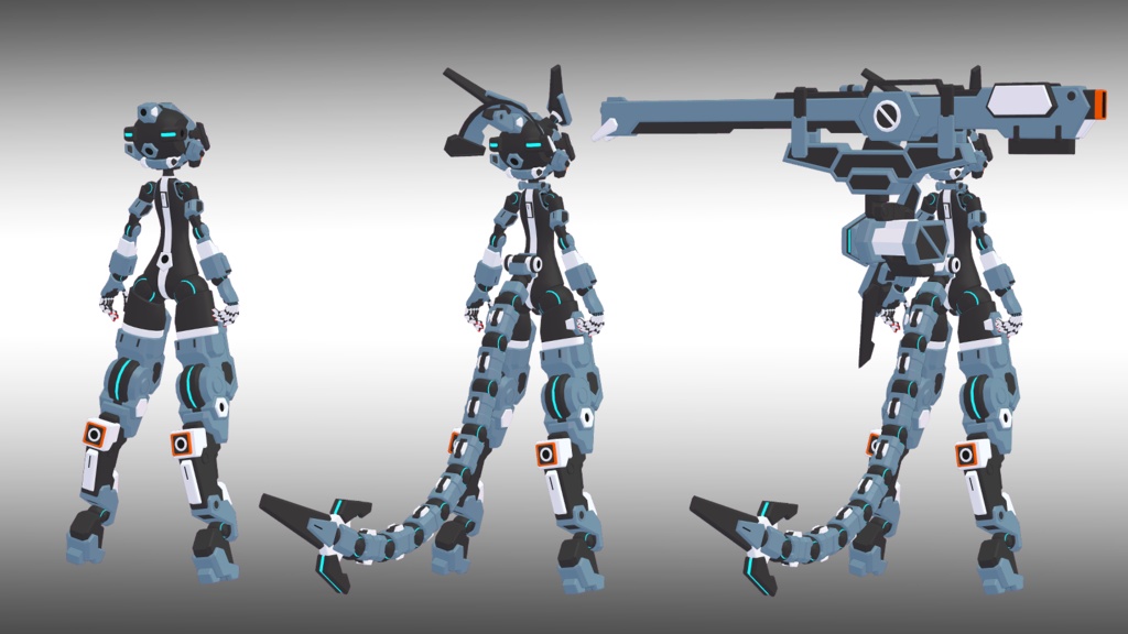 33式岸波ちゃん (VRChat向け)