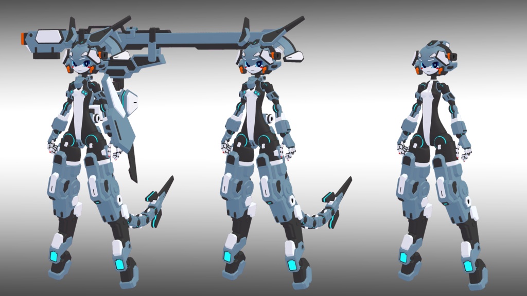 33式岸波ちゃん (VRChat向け)