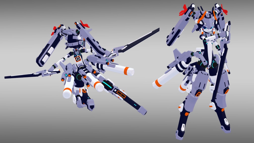 35式影波ちゃん 3Dモデル(VRChat向け)