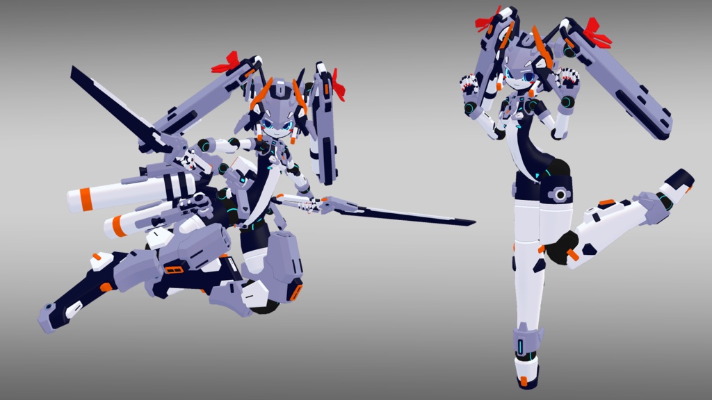 35式影波ちゃん 3Dモデル(VRChat向け)