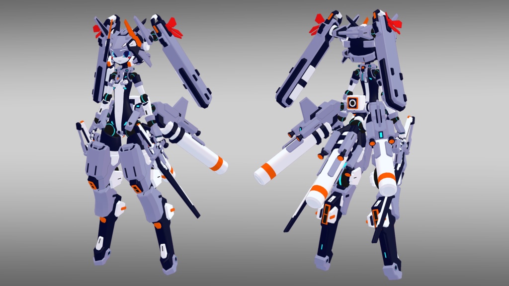 35式影波ちゃん 3Dモデル(VRChat向け)