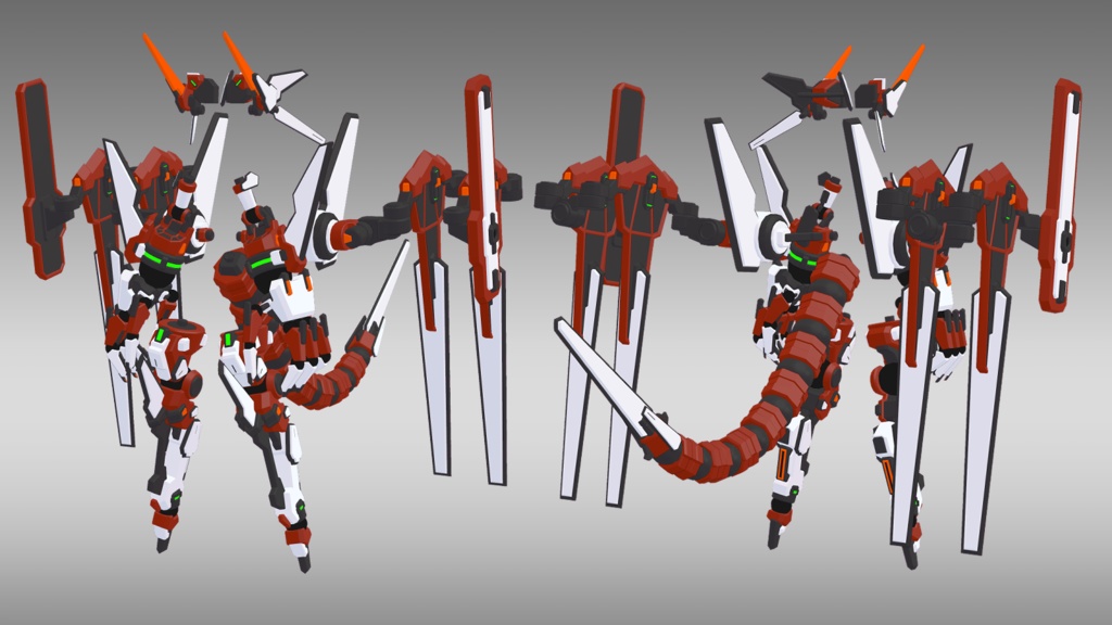 ドラゴンアーマー (VRChat向け)