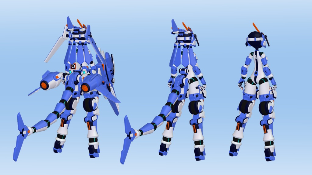 37式早波ちゃん 3Dモデル (VRChat向け)