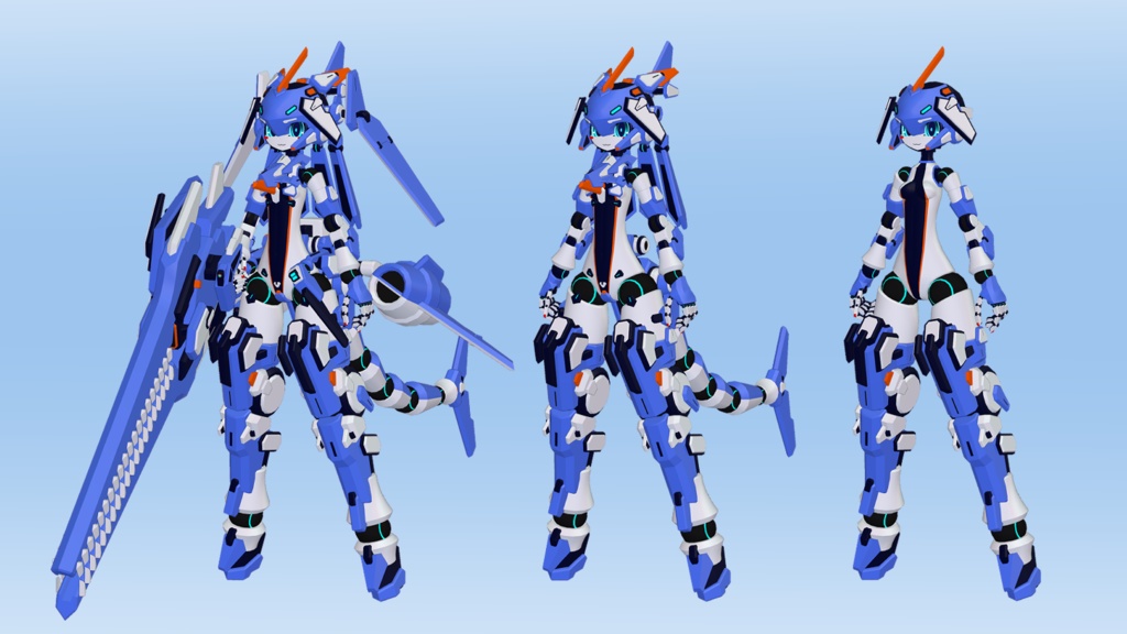 37式早波ちゃん 3Dモデル (VRChat向け)