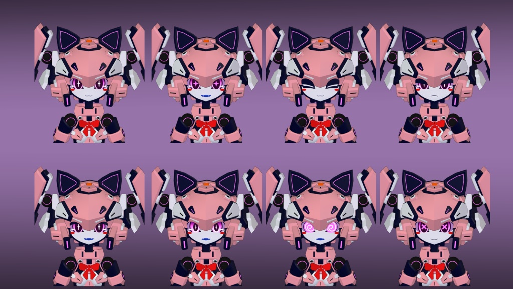 番外 初風ちゃん 3Dモデル(VRChat向け)